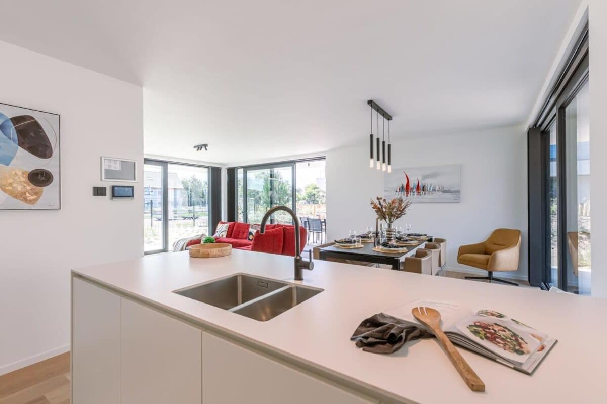 Huswell - Beautiful & Ultramodern Apartment In Oostduinkerke Koksijde Kültér fotó